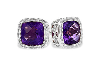 B318-74281: EARR 1.70 TW AMETHYST