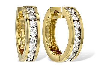 E046-93445: EARRINGS 1 CT TW