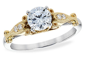 F235-10717: LDS SEMI DIA RG .05 TW