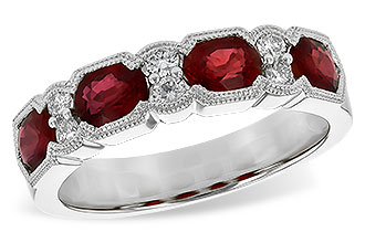 G236-02526: LDS WED RG 1.66 RUBY 1.84 TGW (5x4MM RUBY)