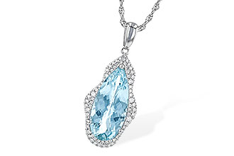 G236-06126: NECK 3.97 AQUAMARINE 4.20 TGW