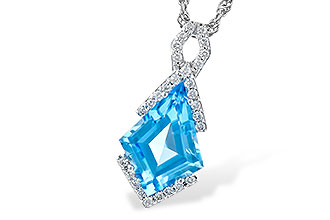 G318-75190: NECK 2.40 BLUE TOPAZ 2.53 TGW