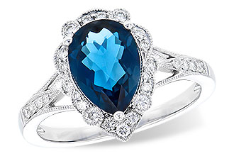 G318-79808: LDS RG 2.25 LONDON BLUE TOPAZ 2.47 TGW (10x7 PS)