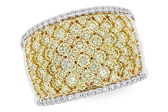 G319-67044: LDS DIA WED RG 2.19 YELLOW DIAS 2.37 TW