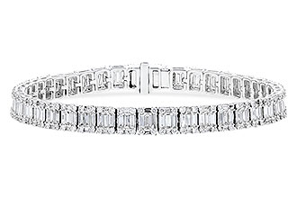 H319-66153: BRACELET 2.72 TW BAGUETTES 4.10 TW