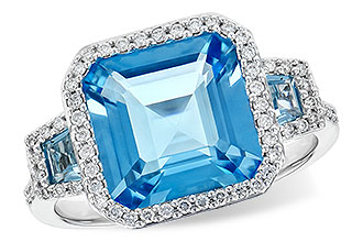 K236-07962: LDS RG 4.40 TW BLUE TOPAZ 4.60 TGW