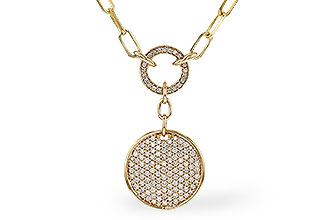 K320-57026: NECKLACE .92 TW (17")