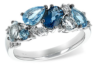 L235-09817: LDS RG 2.05 BLUE TOPAZ 2.16 TGW