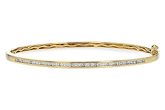 M235-14317: BANGLE BRACELET .50 TW