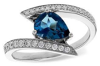 M320-56126: LDS RG 1.04 LONDON BLUE TOPAZ 1.28 TGW (8x6MM)